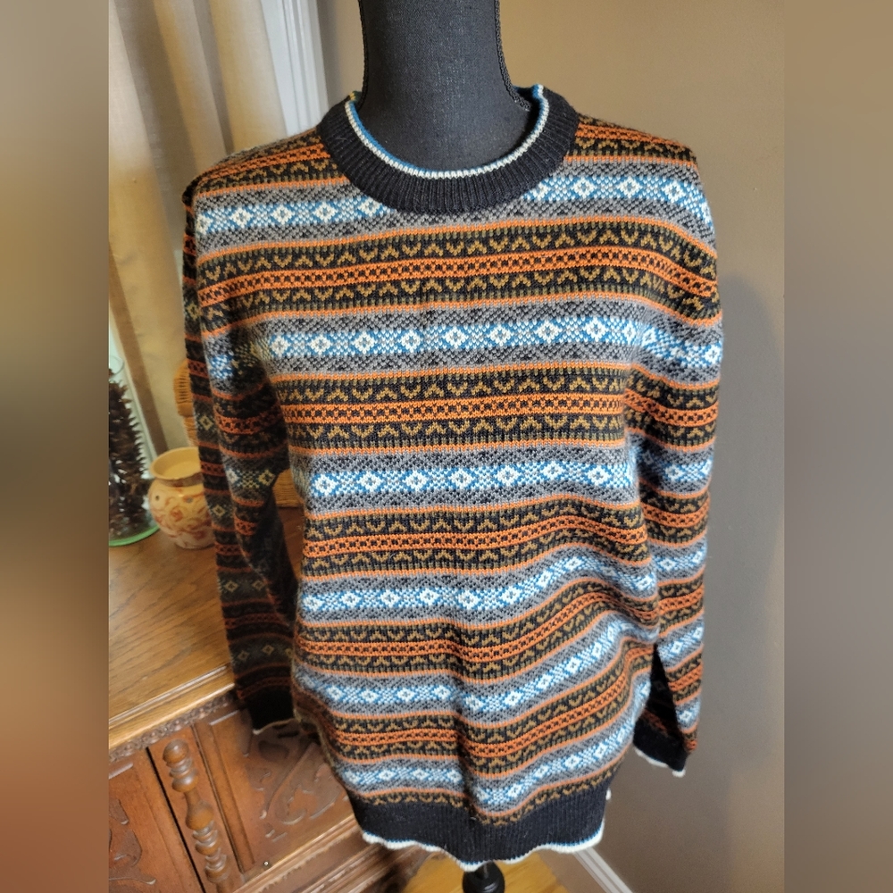 French Connection Fair Isle Patterned Sweater - image 1